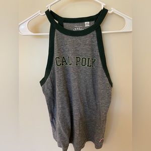 Cal Poly halter top tank (original LEAGUE collegiate outfitters) size small